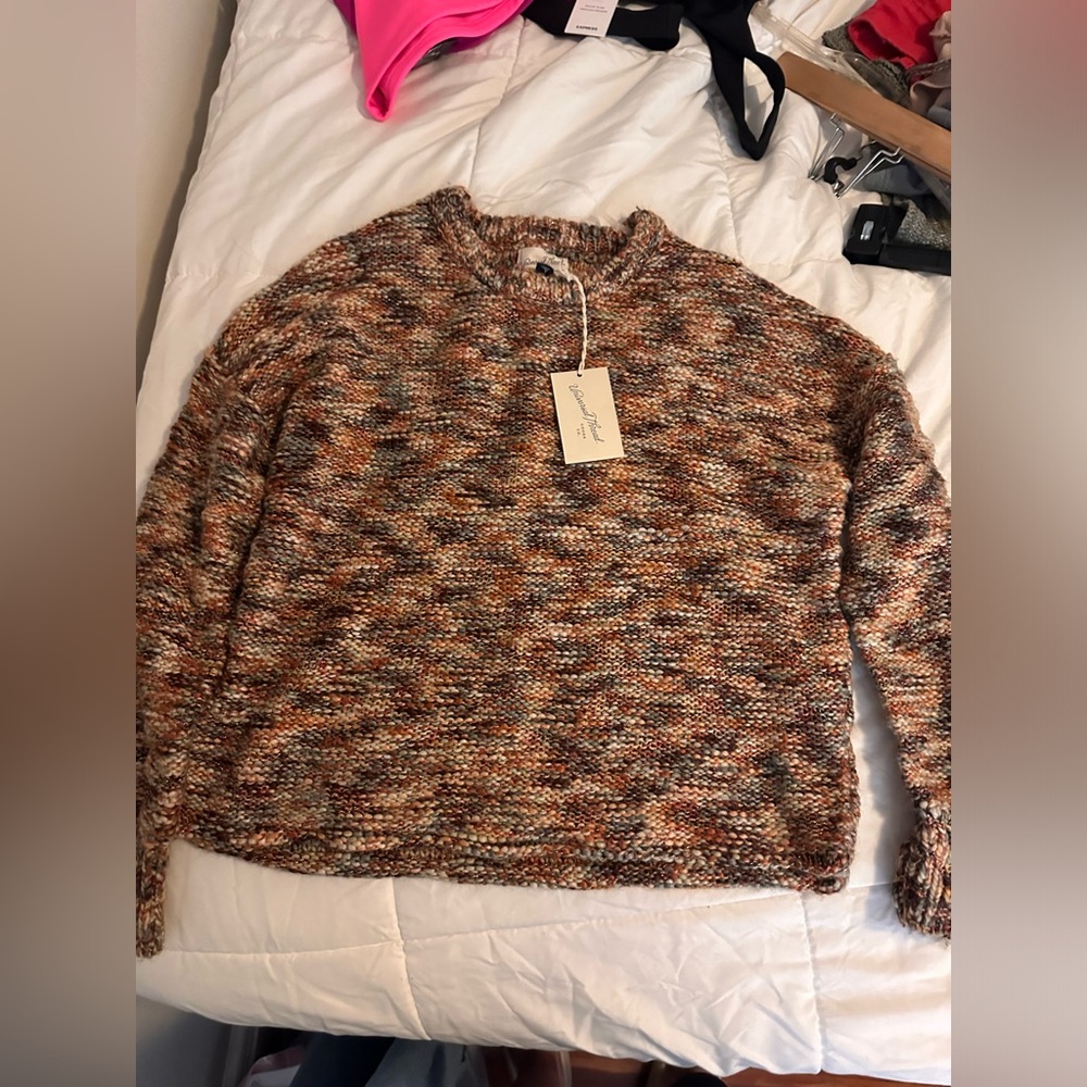 Universal Thread Multicolor Crew Neck Sweater